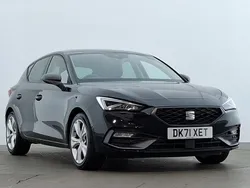 Black Used 2021 Seat Leon FR Hatchback | £15,998 (A bit pricey)