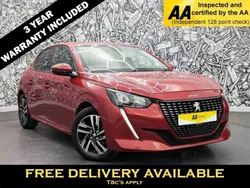 Red Used 2022 Peugeot 208 Allure Premium Hatchback | £12,695 (Fair price)