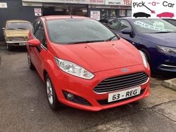 Red Used 2013 Ford Fiesta Zetec Hatchback | £4,995 (Fair price)