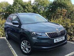 Quartz grey metallic Used 2021 Skoda Karoq SE Technology SUV | £14,990 (Fair price)