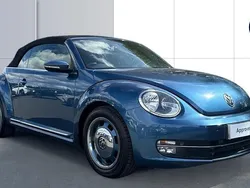 Blue Used 2016 VW Beetle Design Cabriolet | £14,997 (A bit pricey)