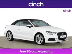White Used 2016 Audi A3 Cabriolet S-Line Cabriolet | £11,099 (Good price)