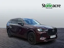 Red Used 2025 Mazda CX-80 Homura-Line SUV | £43,995