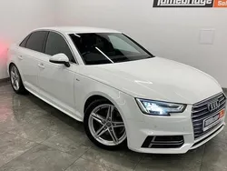White Used 2017 Audi A4 S-Line Sedan | £8,999 (Fair price)