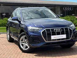 Blue Used 2022 Audi Q5 Sport SUV | £29,980 (Good price)