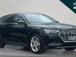 Black Used 2020 Audi e-tron Advanced SUV | £18,113 (Good price)