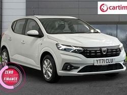 White Used 2021 Dacia Sandero Comfort Hatchback | £9,361 (Good price)