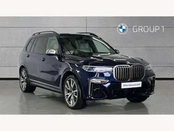Blue Used 2020 BMW X7 Comfort Edition SUV | £46,486 (A bit pricey)