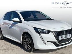White Used 2021 Peugeot 208 Allure Premium Hatchback | £11,828 (Fair price)