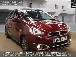 Mauve/purple Used 2019 Mitsubishi Mirage Hatchback | £10,440 (Good price)