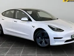 White Used 2021 Tesla Model 3 Standard Range Sedan | £16,595 (Good price)