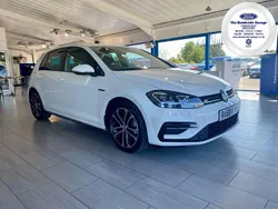White Used 2019 VW Golf VII R-line Edition Hatchback | £17,999 (A bit pricey)