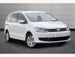 White Used 2021 VW Sharan SE MPV | £20,395 (A bit pricey)