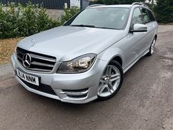Silver Used 2014 Mercedes C250 Sport Edition Estate | £12,999 (Fair price)