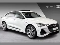 White Used 2021 Audi e-tron Sportback Comfort SUV | £28,750 (Expensive)
