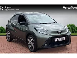 Green Used 2022 Toyota Aygo Hatchback | £11,293 (Fair price)