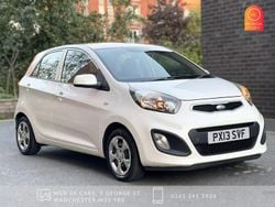White Used 2013 Kia Picanto 2 Hatchback | £3,595 (Fair price)