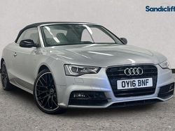 Silver Used 2016 Audi A5 S-Line Cabriolet | £12,591 (Good price)
