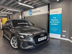 Grey Used 2023 Audi A3 S-Line Sedan | £19,495 (Good price)