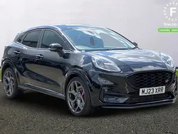 Black Used 2023 Ford Puma ST Hatchback | £20,699 (Fair price)