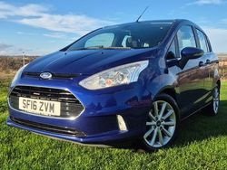 Blue Used 2016 Ford B-MAX Titanium MPV | £3,995 (Fair price)
