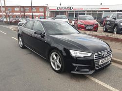 Black Used 2018 Audi A4 S-Line Sedan | £12,500 (Fair price)