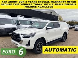 White Used 2023 Toyota HiLux Pickup | £20,770 (Good price)