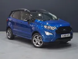 Blue Used 2018 Ford Ecosport ST-Line SUV | £9,798 (Fair price)