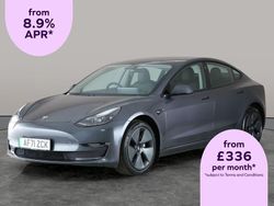 Grey Used 2021 Tesla Model 3 Long Range AWD Sedan | £19,052 (Fair price)