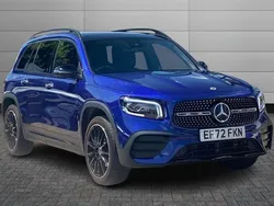 Galaxy blue Used 2023 Mercedes GLB200 AMG Line Premium Plus SUV | £32,595 (Fair price)