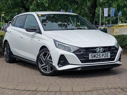 White Used 2025 Hyundai i20 N Line Hatchback | £19,998 (Expensive)