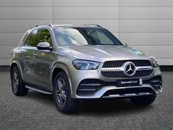 Silver Used 2020 Mercedes GLE300 AMG Line Premium SUV | £36,495 (Fair price)