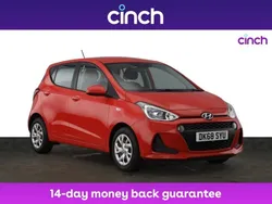 Red Used 2018 Hyundai i10 SE Hatchback | £7,349 (Fair price)