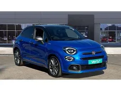 Blue Used 2021 Fiat 500X Sport SUV | £10,564 (Fair price)
