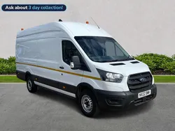 White Used 2022 Ford Transit Van | £14,590 (Fair price)