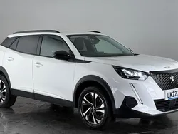 White Used 2022 Peugeot 2008 Allure Premium SUV | £13,850 (Good price)
