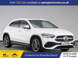 White Used 2021 Mercedes GLA180 AMG line SUV | £22,250 (Fair price)