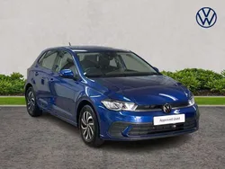 Blue Used 2024 VW Polo Life Hatchback | £17,300 (Fair price)