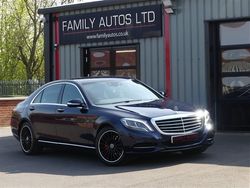 Blue Used 2015 Mercedes S400L SE Sedan | £11,800