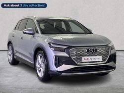 Silver Used 2025 Audi Q4 e-tron S-Line SUV | £34,723