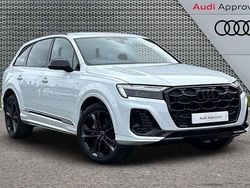 White Used 2025 Audi Q7 Black Edition SUV | £61,990 (Expensive)
