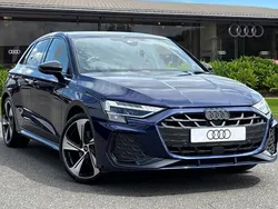 Blue New 2025 Audi A3 Sportback Black Edition Hatchback | £35,355 (Super price)