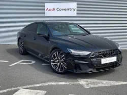 Mythos black metallic New 2025 Audi A7 Black Edition Hatchback | £52,490