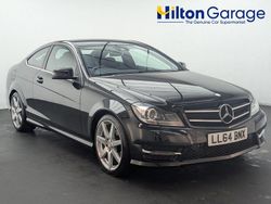 Black Used 2015 Mercedes C180 Sport Edition Coupe | £8,550 (Super price)