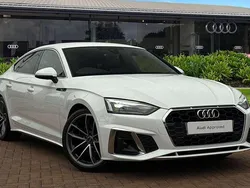 White Used 2023 Audi A5 Sportback S-Line Hatchback | £30,980 (Fair price)