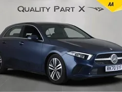 Blue Used 2020 Mercedes A180 Hatchback | £15,580 (Fair price)