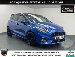 Blue Used 2019 Ford Fiesta ST-Line X Hatchback | £9,770 (A bit pricey)