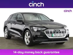 Black Used 2021 Audi e-tron Design SUV | £16,889 (Fair price)