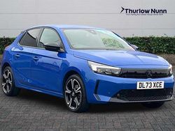 Blue Used 2023 Vauxhall Corsa Ultimate Hatchback | £16,299 (Fair price)