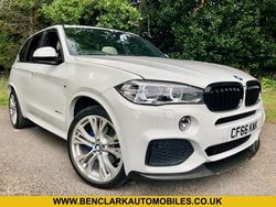 White Used 2017 BMW X5 M Sport SUV | £24,695 (Fair price)